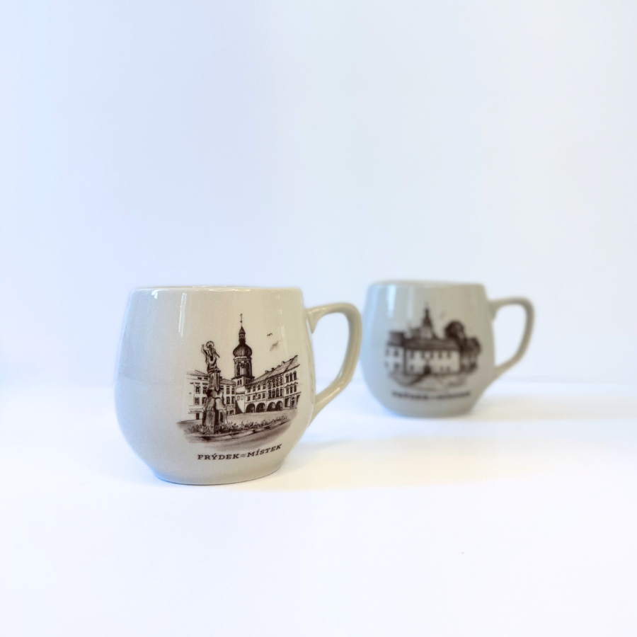 Porcelánový hrnek Frýdek-Místek