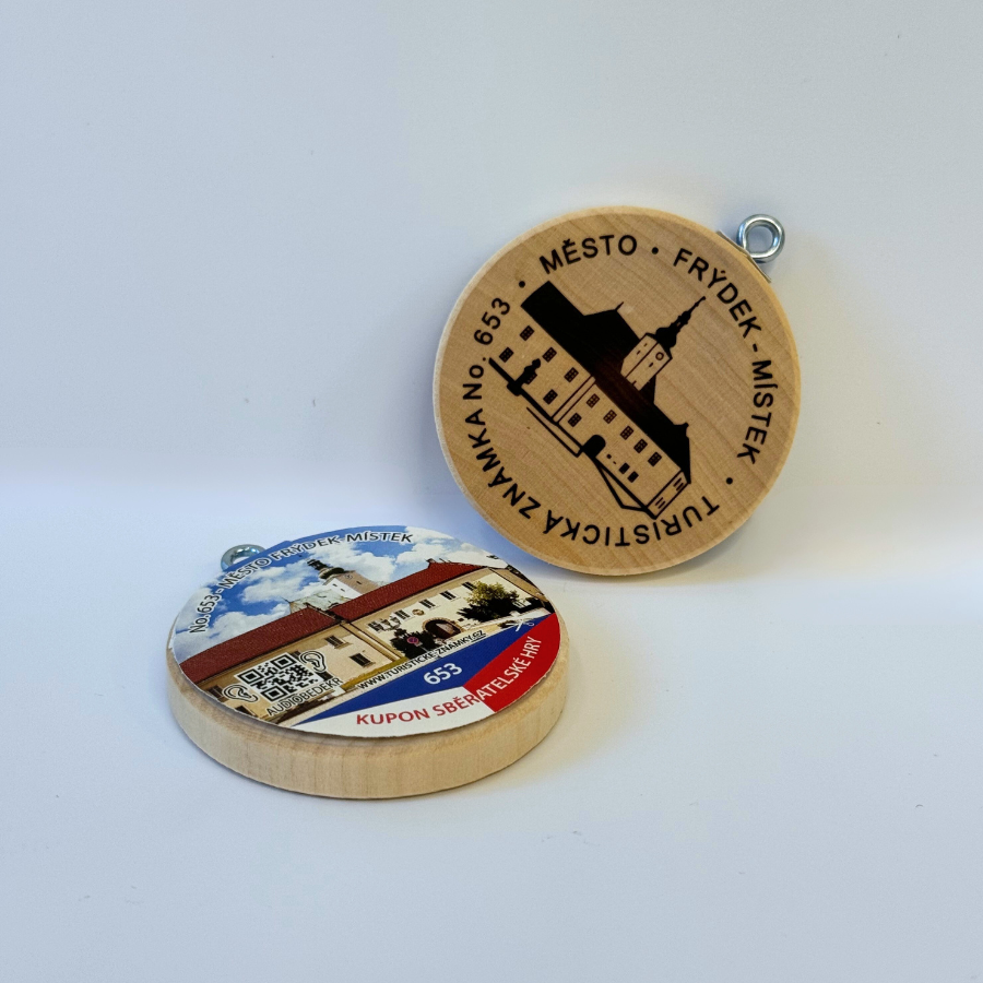 Turistická známka - Město Frýdek-Místek No. 653