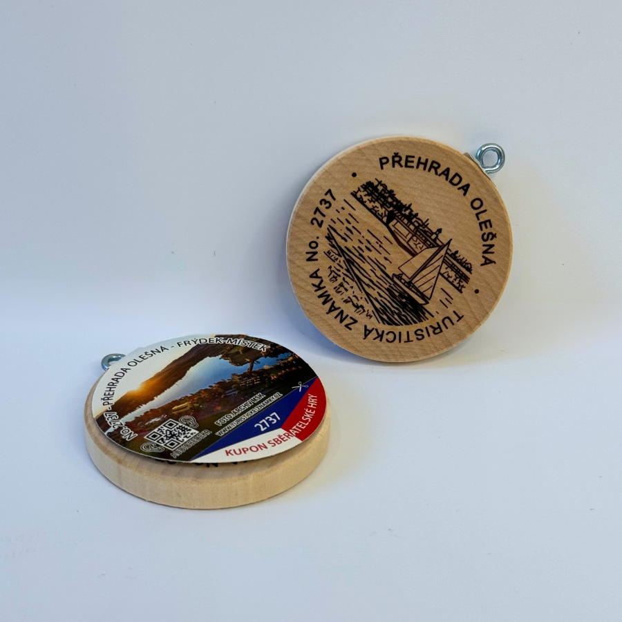 Turistická známka - Přehrada Olešná No. 2737