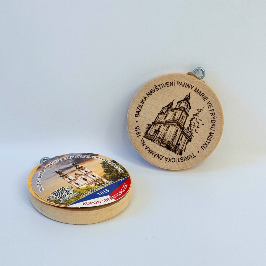 Turistická známka - Bazilika Navštívení Panny Marie No. 1815